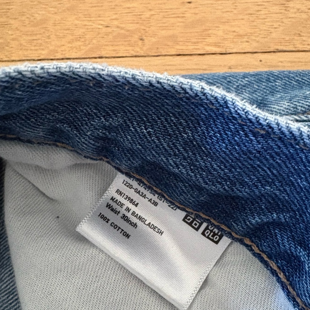 Uniqlo Straight Jeans - Picture 4 of 5